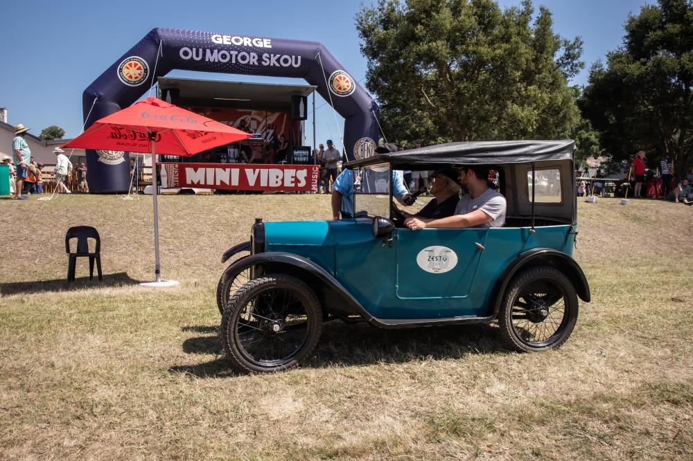 The most popular British car in the 1920s and 1930s, the Austin Seven-