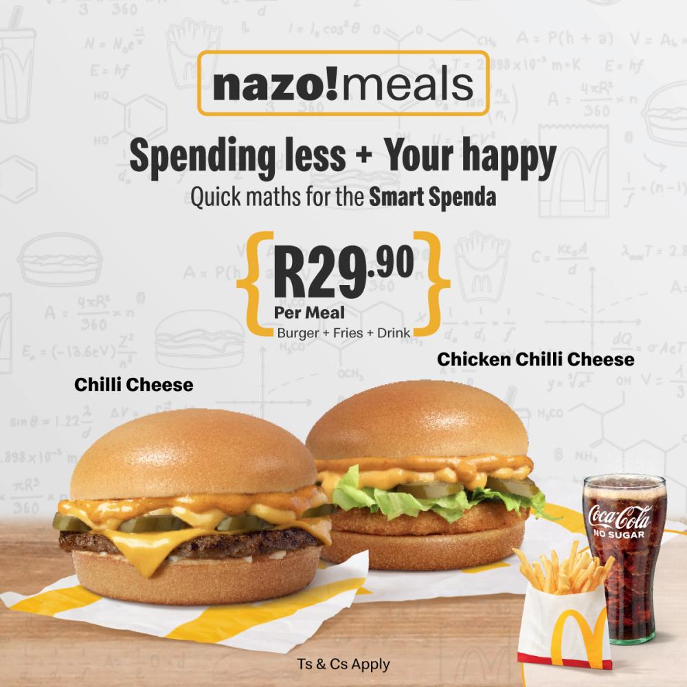 Be a Smart Spenda with McDonald's Nazo Meals and win