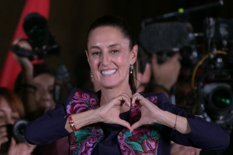 Claudia Sheinbaum Makes History As Mexico's First Woman President