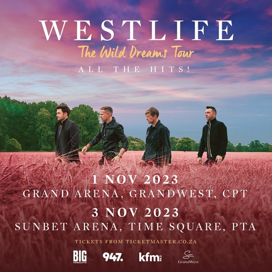 Westlife is coming to South Africa