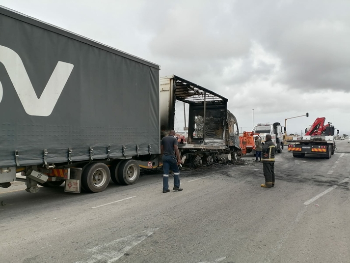 Truck torched in GQ service delivery protest